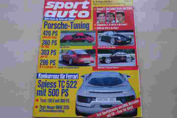 Sport Auto 10/1992